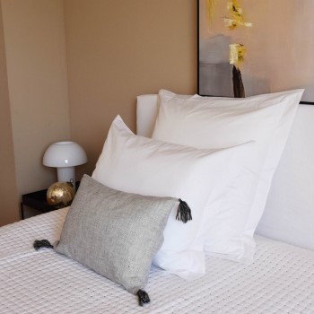 White percale pillowcase 500 TC Supima cotton