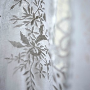 White Nantes curtain