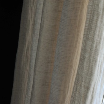 Natural embossed linen