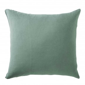 Lichen stone washed linen pillowcase